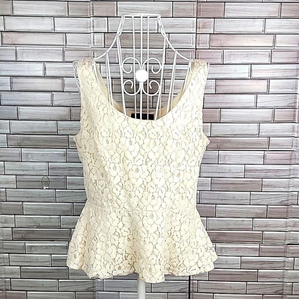 Heart Soul lace sleeveless blouse Size XL